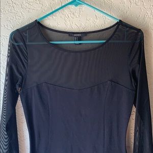 Brand New - Forever 21 Sheer Bodycon Dress